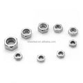 Wholesale 220pcs 304 Stainless Steel Metric Nut Assortment Kit 5 Sizes M3 M4 M5 M6 M8 Stainless Steel Nuts DIY Use for Furniture