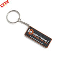 Wholesale Custom Logo Soft PVC 3D Keychain Promotional Brand Design Llavero Rubber Keychain With Ring