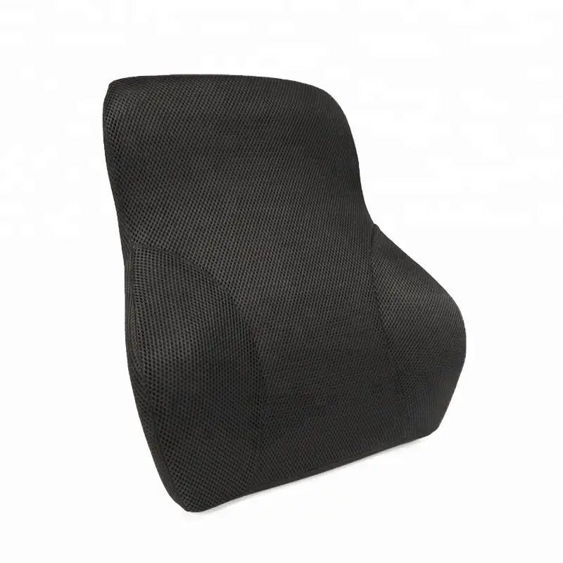 10-Year Factory Supply Custom Car Memory Foam Back Lumbar Support Cushion High Quality Polyester Square Hotels Offices Seats