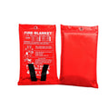 Customize Size 1mx1m 100% Fiberglass Fire Blanket CE Certified 0.5mm Thick Heat Resistant for Home Safety Measures