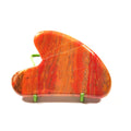 HY Natural mookaite jasper crystal healing stone anti wrinkle heart gua sha face beauty equipment