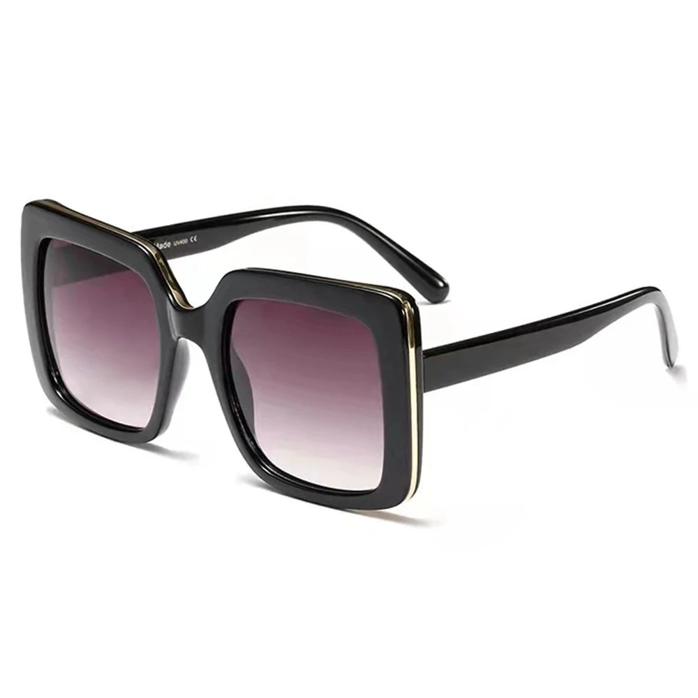 95151 the Manufacturer Sells Fashion New Large Frame Couple's square Frame Sunglasses