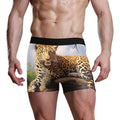 2024 OEM/ODM High Quality Fashionable Soft Custom Printed Polyester Sapndex Mens Boys Shorts Boxer Briefs Underwear Underpants
