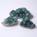 Wholesale Natural Green Fluorite Quartz Crystal Cluster Healing Crystal for Home Decor Wholesale Crystal Crafts