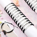 Factory Handmade Engraving Stainless Steel Rectangular Blank Plate Bracelet Customized Text Personalized Name Date bar Bracelet