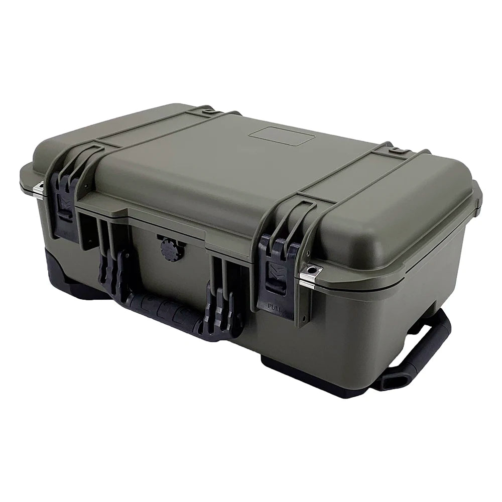 Watertight IP67 Rated Tools Storage Case Handle Wheels Patented Engineer PP Material Shockproof Dustproof OEM Customizable