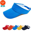 Wholesale Promotional Women Men Custom Printing Logo Outdoor Adjustable Sports Golf Cap Summer Sun Visor Hat