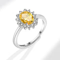 Fine Wedding Rings Jewelry Rhodium Plated Non Tarnish Jewelry Sapphire Zirconia Rings 925 Silver Engagement Rings
