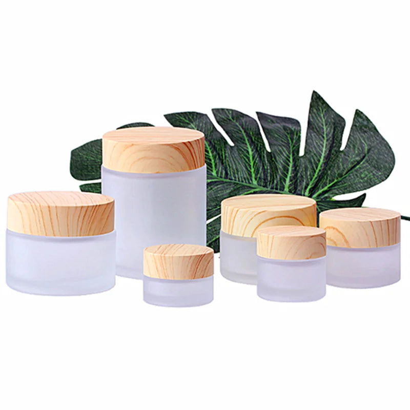 Cosmetics Jars 200ml Bamboo Minimum 100 Pieces Jar Cosmetic Black Bamboo 500ml Wooden Cosmetic Jar
