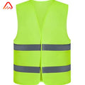 Custom Logo Reflective Safety Vest High Visibility New Design for Construction Workers Roadway Safety Vest