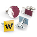 Wholesale Promotion Soft Enamel with Epoxy Men's T-shirt Cufflink Customized the Scouts  Cuff Link