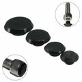 Black Hex Socket Allen Bolt Screw Nut Hexagon Head Cover Cap Protector