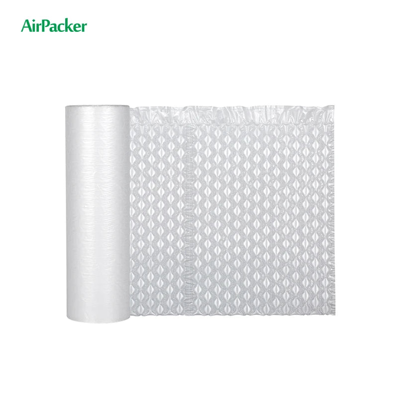 15um Thick 300M Plastic Shipping Packaging Materials Air Bubble Roll Wrap Air Cushion Bubble Pillow Air Cushion Bubble Film