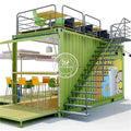 Customize 20ft 40ft Container Coffee Bar Restaurant Rent Prefab Modular Container House Luxury Shipping Container Shop