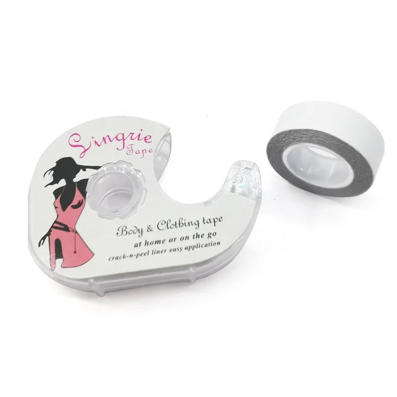 Women's Transparent PET Film Double-Sided Adhesive Bra Strap Lingerie Tape for Underwear