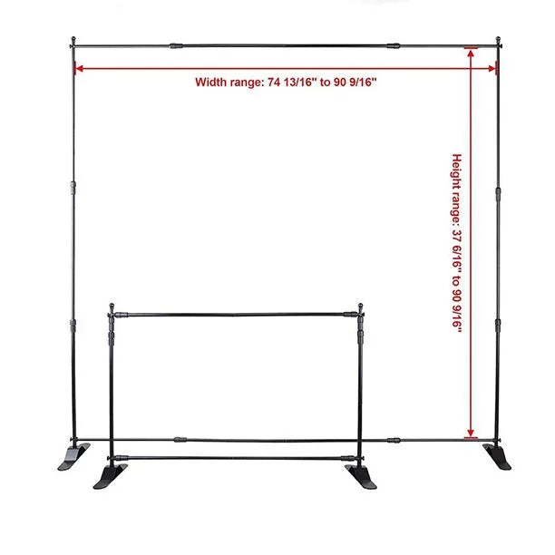 Large Format Step and Repeat Backdrop Bannercustom Adjustable Backdrop Telescopic Stand Banner Display Backdrops Fabric Banner