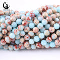 Zhe Ying 6/8/10mm Agalmatolite(Synthetic) Beads Shou Shan Stone Beads