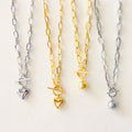 Heart Shape Necklace for Women Fashion Hip Hop Jewelry Trend Custom Made Gift Gold Chain Hiphop Necklace