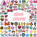Hot Sale Designer Balloon Dog Shoe Charms Cute Holiday Star Shoe Button Wholesale Pvc Charms Custom Accessories Bulk