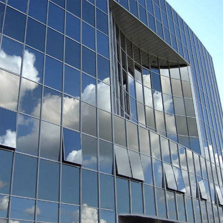 LML Customized Aluminum Glass Curtain Wall Panels for Office Building with Modern Design Heat Insulation & Soundproof Features