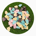 100pcs Simulated Mini Chocolate Resin Flatback Cabochon Sweet Food for Women Making Jewelry DIY Earings Phone Case Decor