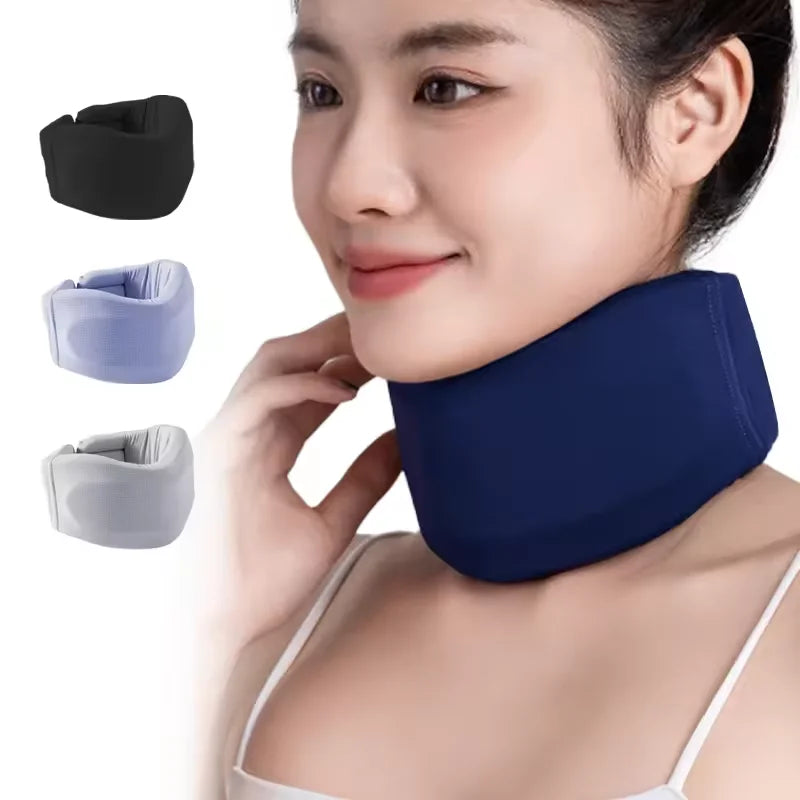 Custom Office Chair Breathable Sponge Foam Cervical Collar Super Soft Neck Brace Support