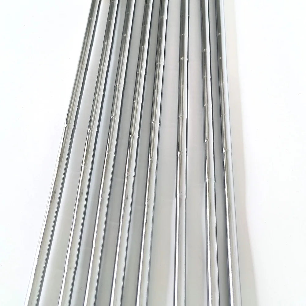 OEM Golf Shafts Chrome Silver Plating Stepped Golf Putter Steel Shaft