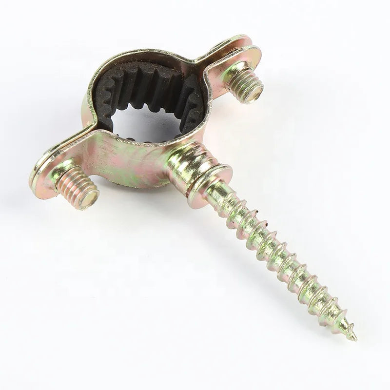 2026 New Design Small Size Cheap Gas Pipe Working M7 Double Hole Single Pipe Clip Set Plastic M6 Single Pipe Tube