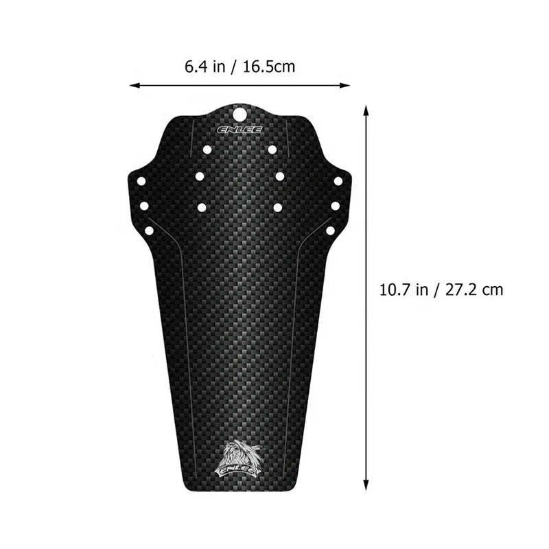 Custom Personalized Trendy New Mountain Bike Fender Universal PP5 Plastic Fiber Bicycle Mudguard Stylish Bike Fender