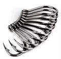 Mustad Strong Stainless Steel 10827 Hoodlum Live Bait Hook Saltwater Fishing Strong Circle Hook
