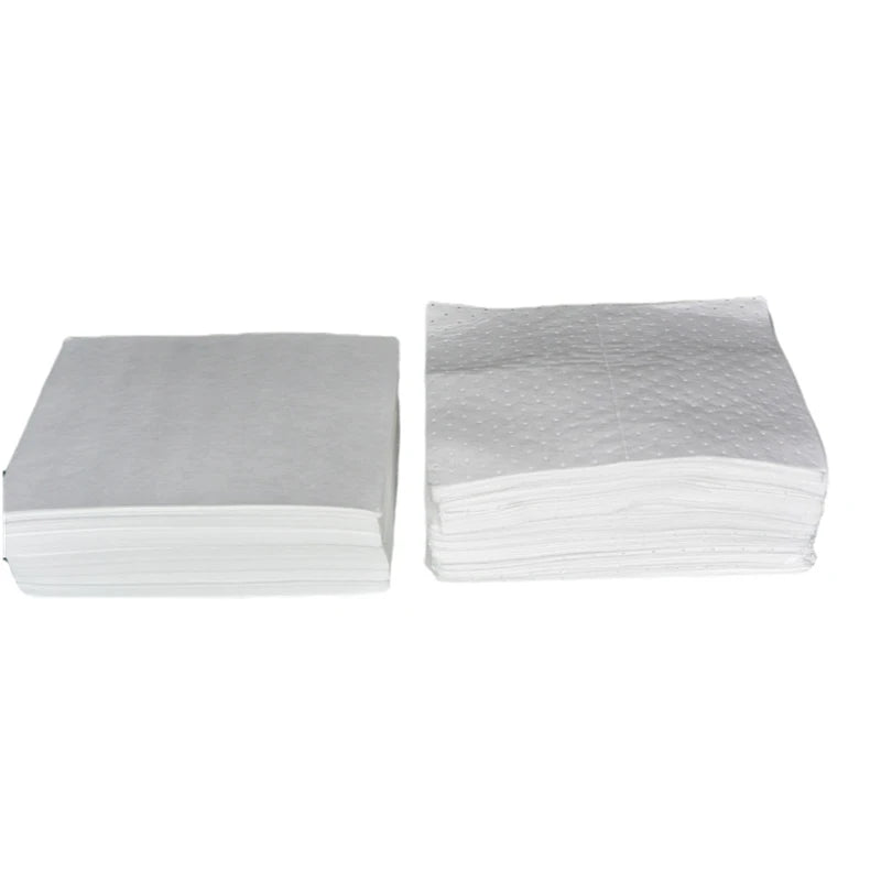 HeathRun OOA-M0300 White Sorbent Oil Absorbent Material Environmental Oil Absorbent Pads