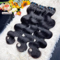 Cheap Double Drawn Indian Temple Hair Bundles Body Wave Virgin Hair Bundles Cuticle Aligned Human Hair Bundles Extension Vendors