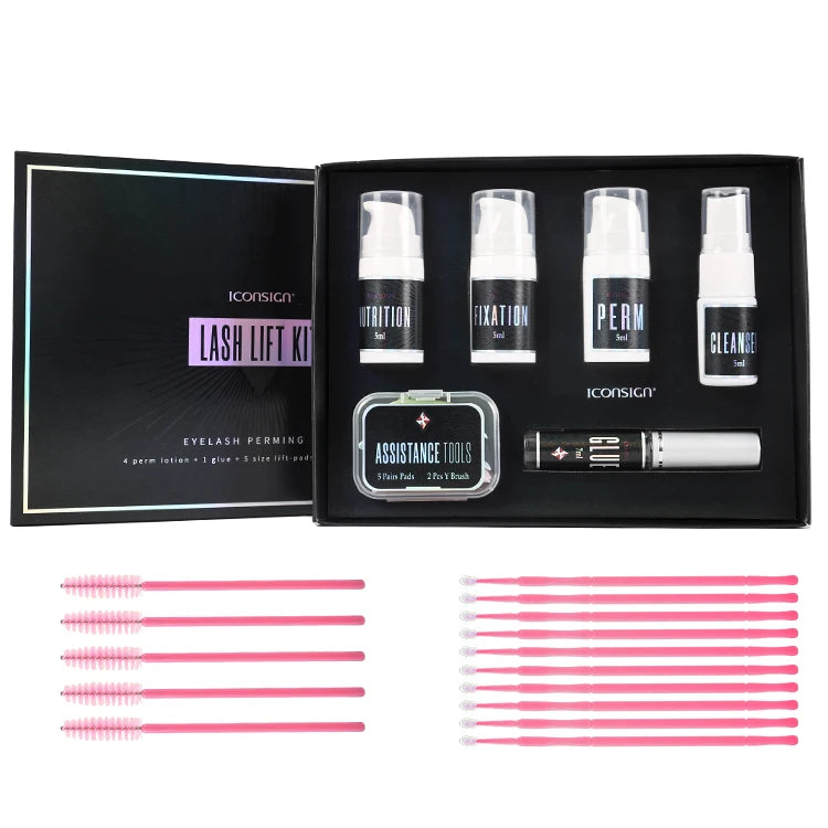 Popular Eyelash Lifting Set Good Quality Brow Lift Kit with Lift Rods Tool