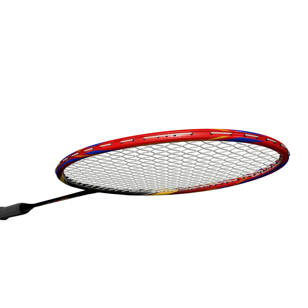 Hot Selling Graphite Fiber Badminton Racket with Soft PU Grip Top Sports Equipment for Offense
