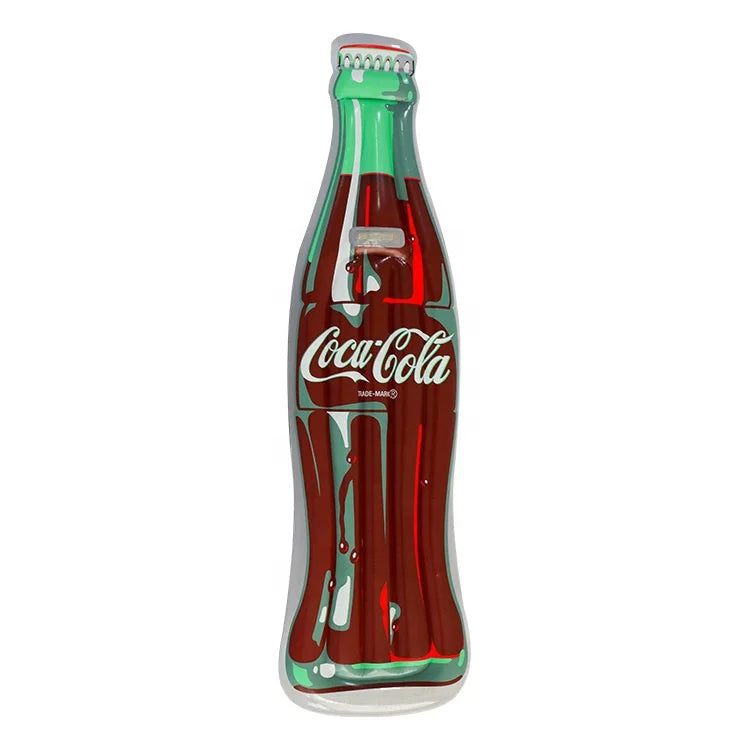 Inflatable Cola Bottle Shape Lake Pool Float Water Toys for Adults
