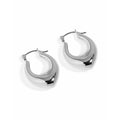 Luxury Vintage Creole Curved Gold or Silver Plated Chunky Hoop Earrings Classic Vintage Hoops 925 Bohemian Earrings