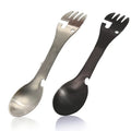 5 in 1 Stainless Steel 304 Multi-Functional Flatware Camping Utensil Spork Knife Spoon Fork Bottle Can Opener for Business Gifts