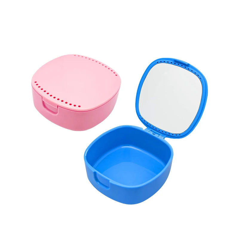 Square Shape Dental Retainer Box Dental Aligner Box Dental Invisible Braces Box