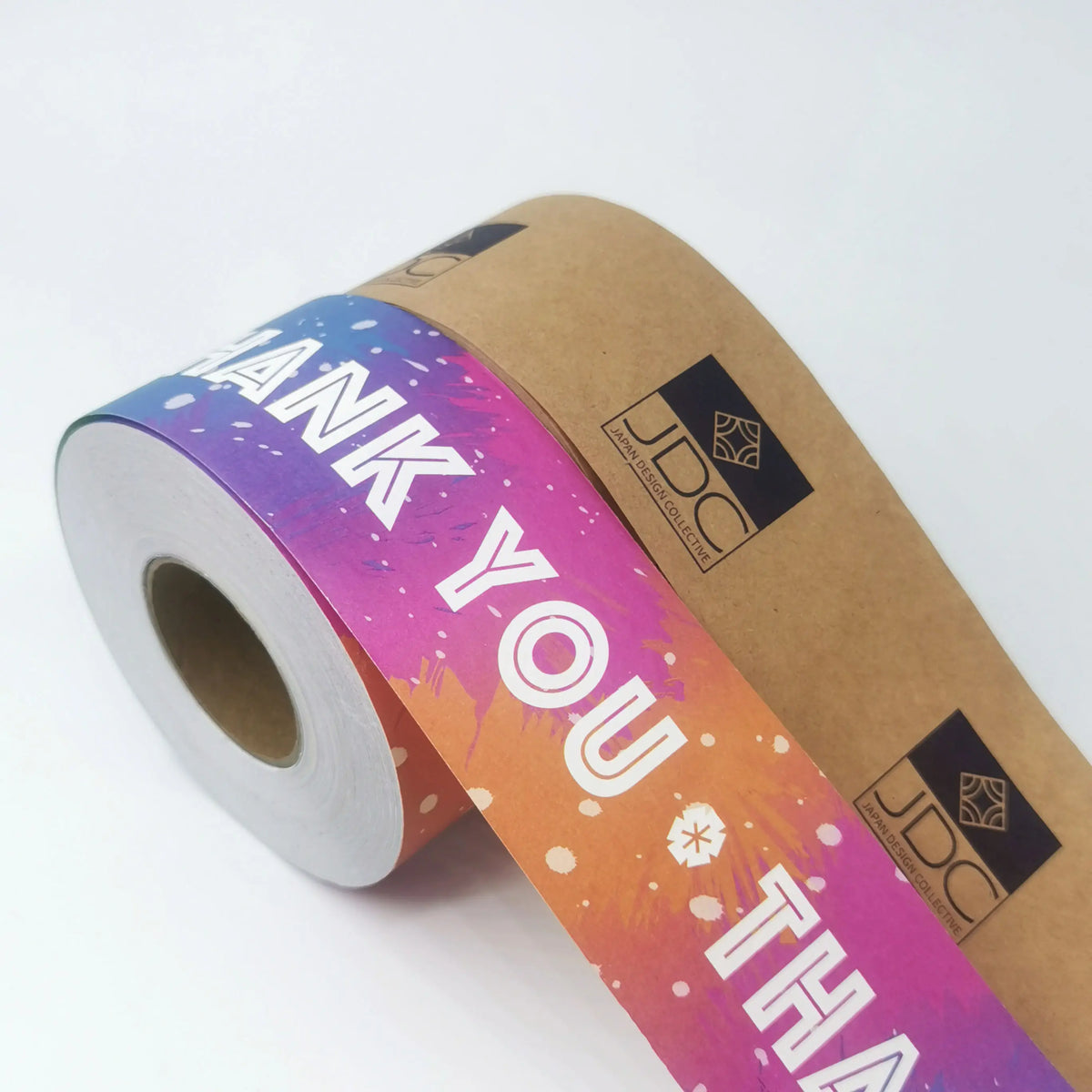 Eco Friendly Biodegradable Custom Color Water Activated Logo Packaging Kraft Paper Tape 48mm Masking Tape