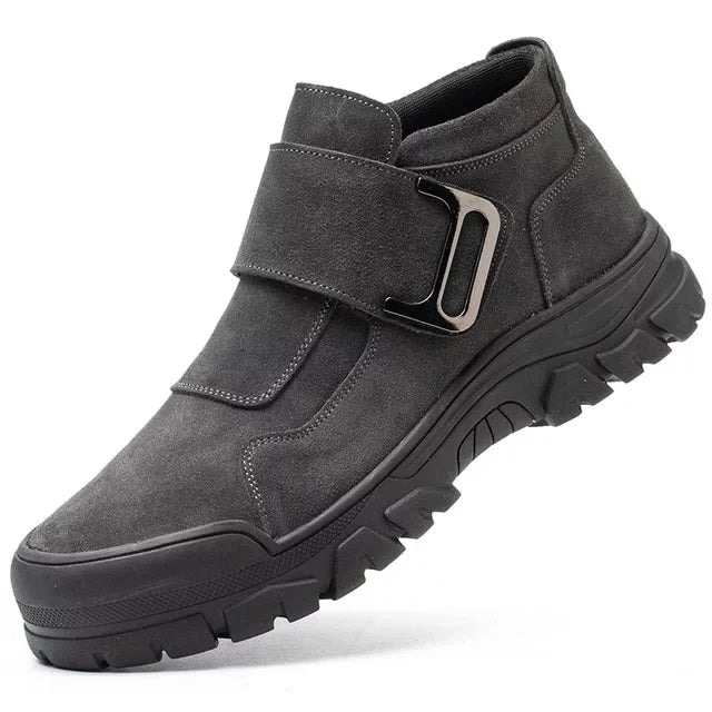 Comfortable Soft Lightweight Pure Leather Safety Shoes Waterproof Anti-Scald Anti-Slip ISO Support OEM/ODM