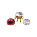 Erliao "Premium Zinc Alloy Octopus Grinder 3 Layer Ball Design for Herb/Tobacco Anti-Rust Sharp Teeth"