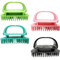 Beauty Salon Equipment Shampoo Soft Shower Scalp Head Massage Silicone Bath Hair Wash Brush