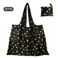 Big Size 210D Oxford Large Foldable Tote ECO Reusable Polyester Portable Shoulder Women's Handbags Folding Pouch Shopping Bag