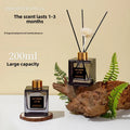 Sea Flowers Ut Home Eco-Friendly Square 200ml Gardenia Aromatherapy Air Freshener Fireless Fragrance Deodorizing Glass 15-30