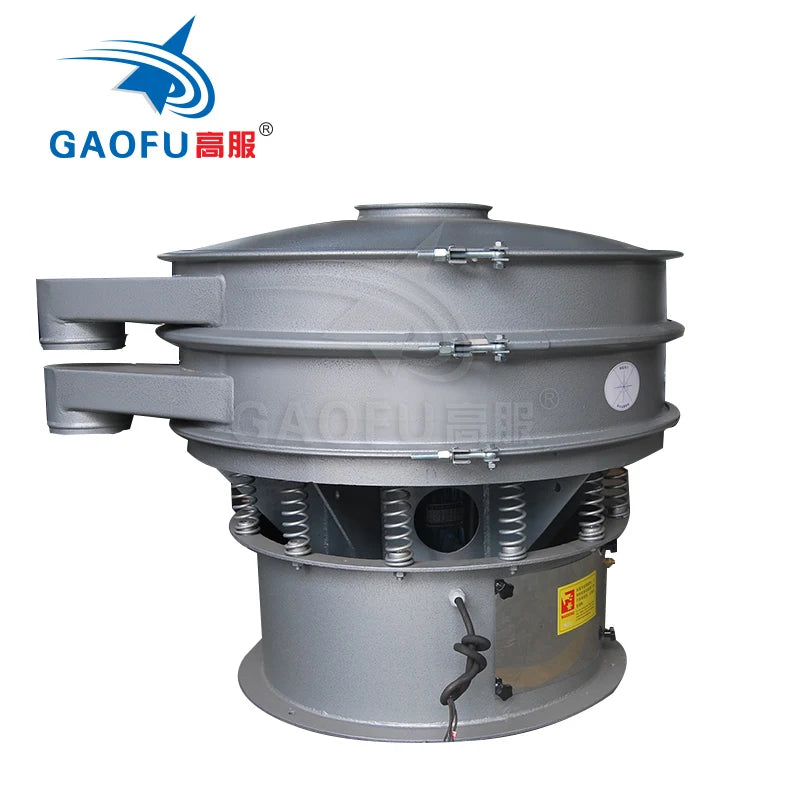 High Frequency Industrial Vibration Sifter Machine for Rubber Powder Material Sieving Multi-level Rotary Vibrating Screen