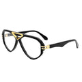 FEROCE Stylish Metal Acetate Combination Eyeglasses Frames Custom Logo Available for Men Women