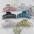 Wholesale 4 Inch 11 CM Hair Crab Clutchers Large Big Accessories Bigsize Painted Dot Hair Claws Large Claw Hair Clip