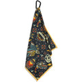 Custom Print Microfiber Waffle Golf Towel Golf Towel with logo and Carabiner Golf Towel with Grommet