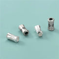 9mm Unique 925 Sterling Silver Flower Patten Barrel Tube Spacer Beads for Jewelry Making Findings Components