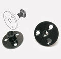 M8 M10 Black Zinc Iron Plate Nut Furniture Nut Lock Three Hole Nut